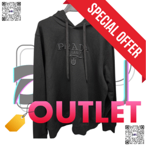 Prada Hoodie Out L Black